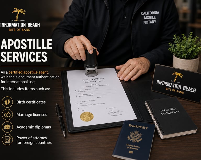 Apostille services – document authentication for international use